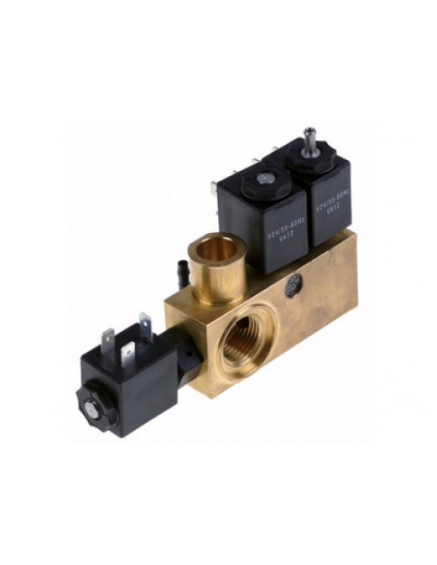 Блок електромагнітного клапана для вакууматора Henkelman 370514 (3 котушки) VA12 24V AC