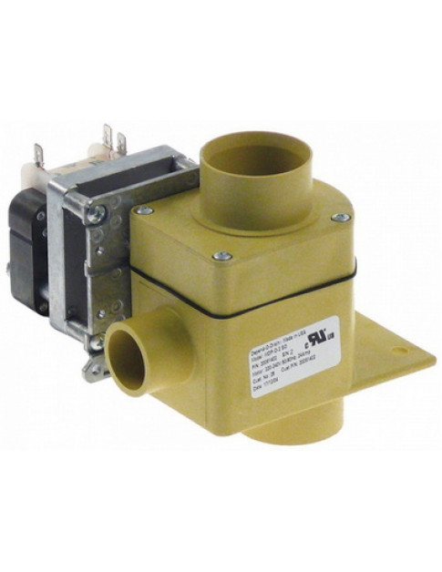 Зливний кульовий клапан для пральної машини Girbau/Grandimpianti/IPSO 370871 DI=75mm DE=75mm