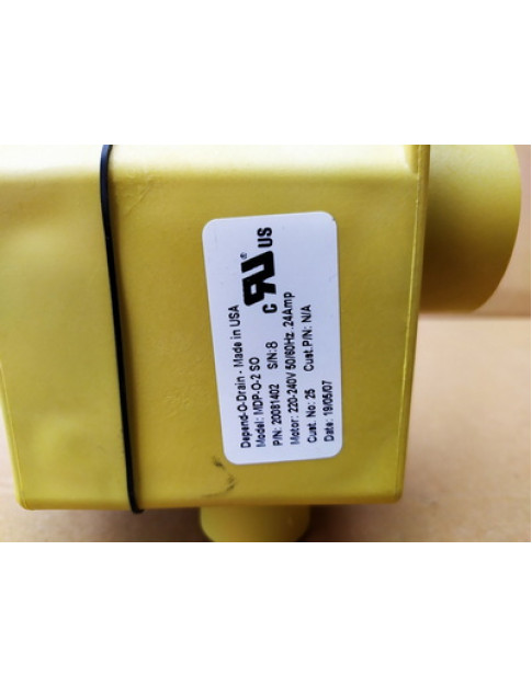 Зливний кульовий клапан для пральної машини Girbau/Grandimpianti/IPSO 370871 DI=75mm DE=75mm