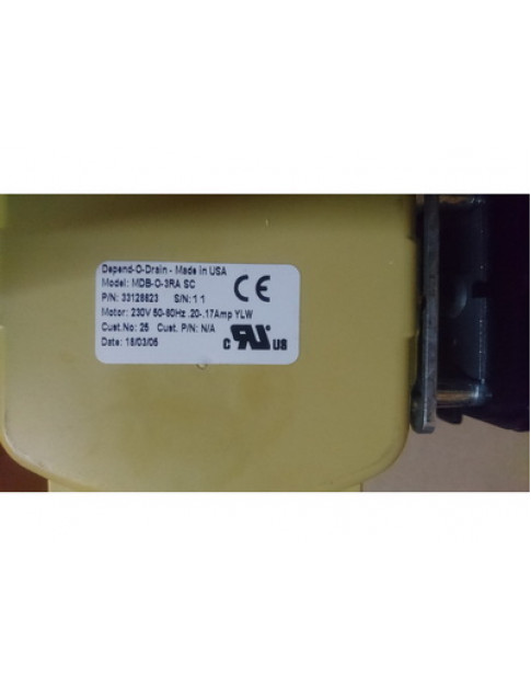 Зливний кульовий клапан для пральної машини Grandimpianti/Danube/Primus 371007 DI=76mm DE=78/22/22mm