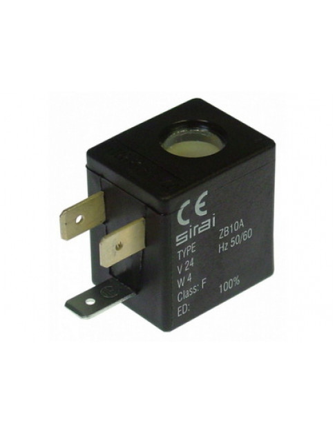 Котушка електромагнітного клапана Sirai 371086 ZB10A 24V AC 4VA Котушка електромагнітного клапана Sirai 371086 ZB10A 24V AC 4VA
