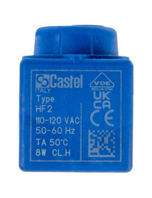 Катушка електромагнітного клапана HF2 Castel для льодогенератора 371301 110V AC 8VA