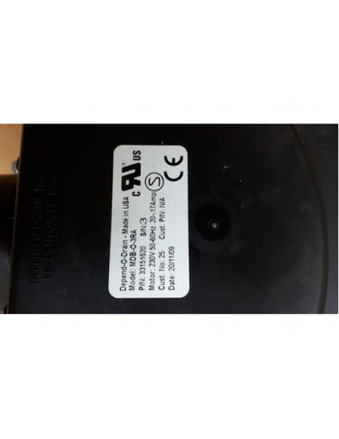 Зливний кульовий клапан для пральної машини Girbau/Grandimpianti/IPSO 371336 DI=75mm DE=75mm