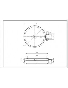 Конфорка для стеклокерамической поверхности Electrolux D=180мм 1800Вт 3740636216 Конфорка для стеклокерамической поверхности Electrolux D=180мм 1800Вт 3740636216