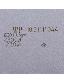 Конфорка для склокерамічної поверхні Electrolux 3740637214 2300W Конфорка для склокерамічної поверхні Electrolux 3740637214 2300W