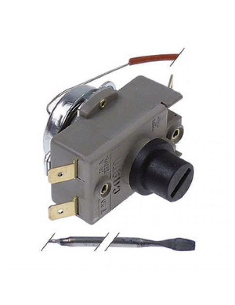 Термостат захисний CAEM DPL\MR-2B для пароконвектомата Unox, Garbin, Apach, Equipe 375456 максимально +335°C