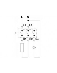 Регулятор енергії EGO 380035 50.59070.048 13A 240V