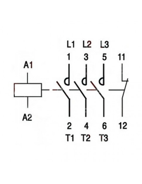 Контактор (магнітний пускач) LOVATO 380083 BF0901A 25A/230V AC 9A/4,2kW/400V AC3 Контактор (магнітний пускач) LOVATO 380083 BF0901A 25A/230V AC 9A/4,2kW/400V AC3