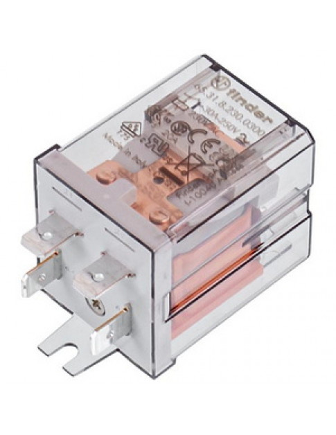 Реле силове Italiana Rele 380185 A10-FA, A1O-230AC-FA 230V 30A F6.3 Реле силове Italiana Rele 380185 A10-FA, A1O-230AC-FA 230V 30A F6.3