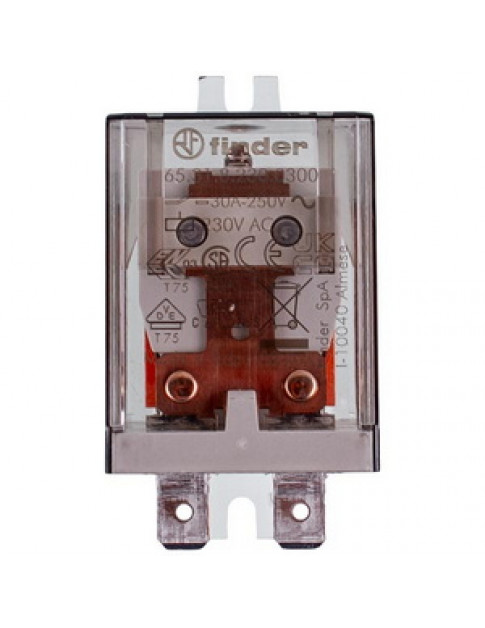 Реле силове Italiana Rele 380185 A10-FA, A1O-230AC-FA 230V 30A F6.3 Реле силове Italiana Rele 380185 A10-FA, A1O-230AC-FA 230V 30A F6.3