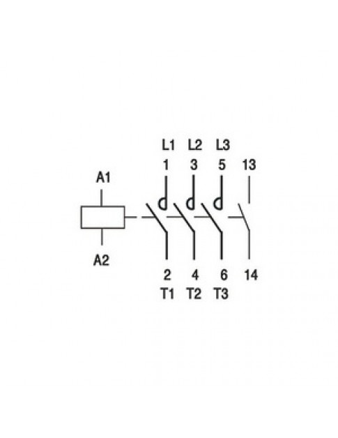 Контактор (магнітний пускач) BENEDIKT JAGER 380772 K3-10A10230 25A/230V AC 10A/4kW/400V AC3