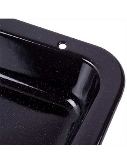 Эмалированный глубокий противень 426x360 мм для духовки Электролюкс 3870288101