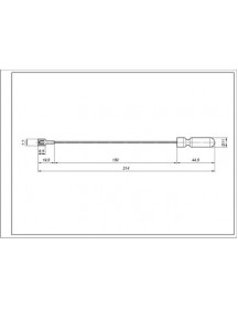 Термостат вентилятора охолодження духовки Electrolux 3872079029 Термостат вентилятора охолодження духовки Electrolux 3872079029