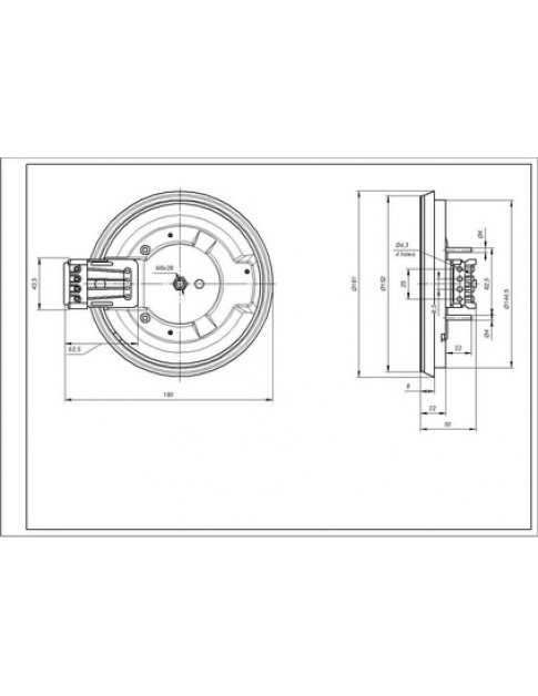 Конфорка для электроплиты Gorenje 388872 D=145мм 1000Вт