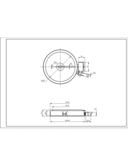Конфорка для стеклокерамической поверхности Electrolux 3890800216