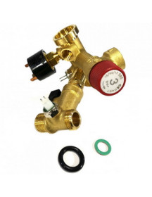 Гідровузол в зборі лівий для газового котла Ferroli Domina, Domitop 39808630