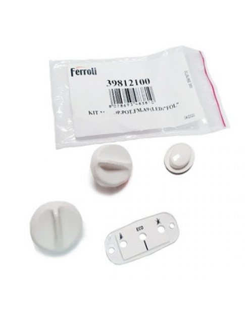 Комплект ручок керування для газового котла Ferroli Domicompact, Ferella Zip 39812100
