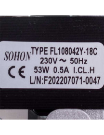 Вентилятор Sohon 53 Вт для газового котла Ferroli Diva, Davatop, Domicompact, Domina, FEReasy 39817550