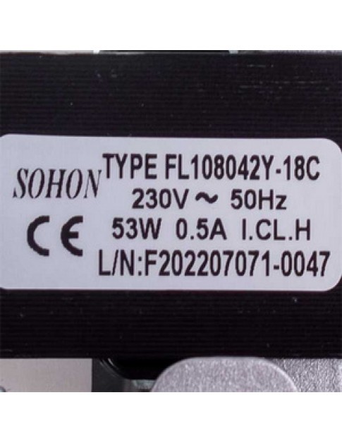 Вентилятор Sohon 53 Вт для газового котла Ferroli Diva, Davatop, Domicompact, Domina, FEReasy 39817550