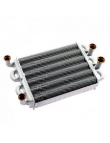 Теплообмінник бітермічний Condevo для газового котла Ferroli Domiproject, FEReasy 24 кВт (без ф.у.) 39820060 Теплообмінник бітермічний Condevo для газового котла Ferroli Domiproject, FEReasy 24 кВт (без ф.у.) 39820060