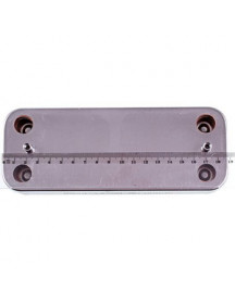 Теплообмінник пластинчастий ГВП (10 пластин) для газового котла 39842130