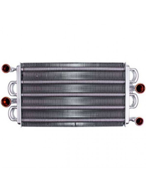 Теплообмінник бітермічний для газового котла Ferroli Domina/Domiproject/FEReasy 28-32 кВт 39842570