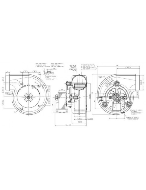 Вентилятор Fime VGR0024233 35 Вт для газового котла Ferroli Divatech, Domiproject, FEReasy 24 кВт 39846780 Вентилятор Fime VGR0024233 35 Вт для газового котла Ferroli Divatech, Domiproject, FEReasy 24 кВт 39846780