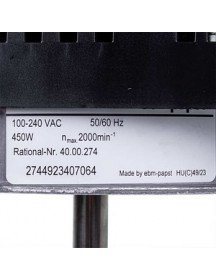 Вентилятор Rational 40.00.274P 100-240V 450W 2000RPM