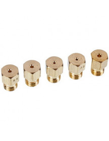 Набір форсунок (5шт, G20-20 mbar) пальника для газової плити Zanussi 4055071650