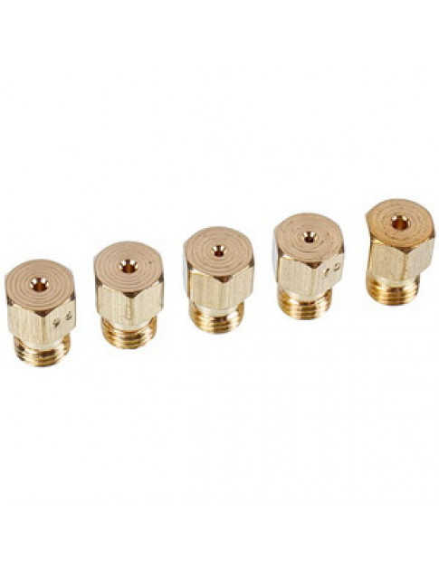 Набір форсунок (5шт, G20-20 mbar) пальника для газової плити Zanussi 4055071650