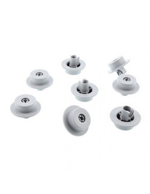 Комплект коліс 8шт нижнього ящика для посудомийної машини Electrolux 4055072138