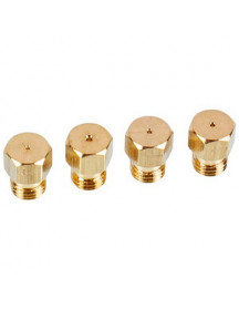 Набір форсунок (4 шт, LPG) пальника для газової плити 4055179768 (різьблення 6mm)