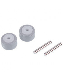 Ролик (2шт) + вісь (2шт) для турбощітки для акумуляторного пилососа Electrolux 4055183604