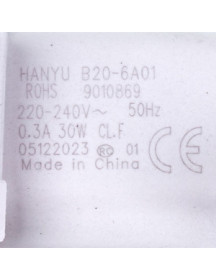 Помпа рециркуляції 30W B20-6A01 0.3A 4055250551 HANYU для пральної машини Помпа рециркуляції 30W B20-6A01 0.3A 4055250551 HANYU для пральної машини