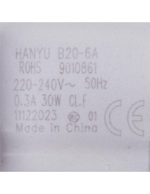Помпа 4055250551 30W B20-6A Hanyu для пральної машини Electrolux Помпа 4055250551 30W B20-6A Hanyu для пральної машини Electrolux