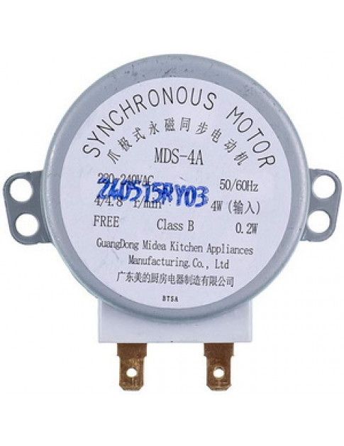 Двигун піддону для НВЧ-печі Electrolux 4055411476 MDS-4A7 4/4.8 r/min 220-240V 4W H(шток)=12mm Двигун піддону для НВЧ-печі Electrolux 4055411476 MDS-4A7 4/4.8 r/min 220-240V 4W H(шток)=12mm