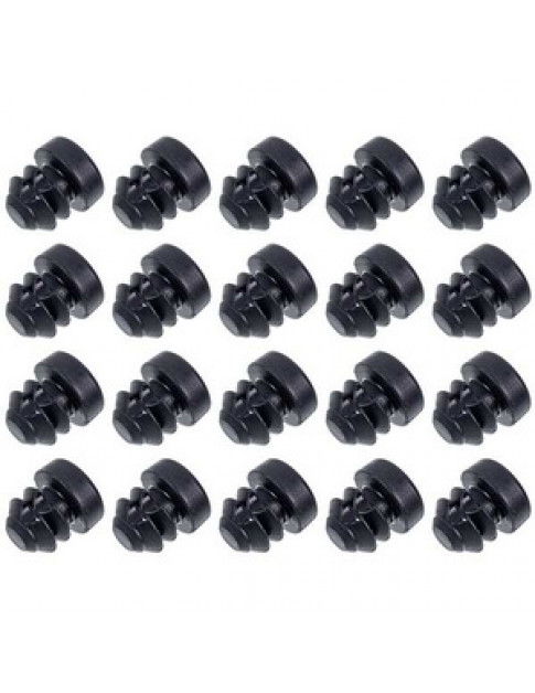 Electrolux 4055425799 Набір (20 шт) гумових прокладок решітки для панелі