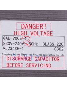 Трансформатор силовий для НВЧ-печі Electrolux 4055475760 GAL-900E-4