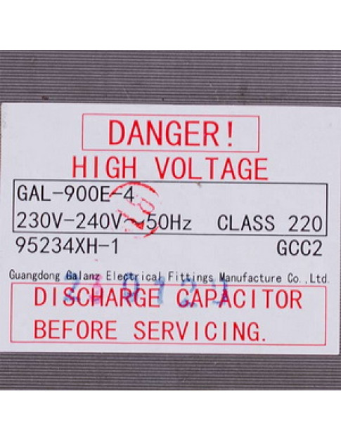 Трансформатор силовий для НВЧ-печі Electrolux 4055475760 GAL-900E-4