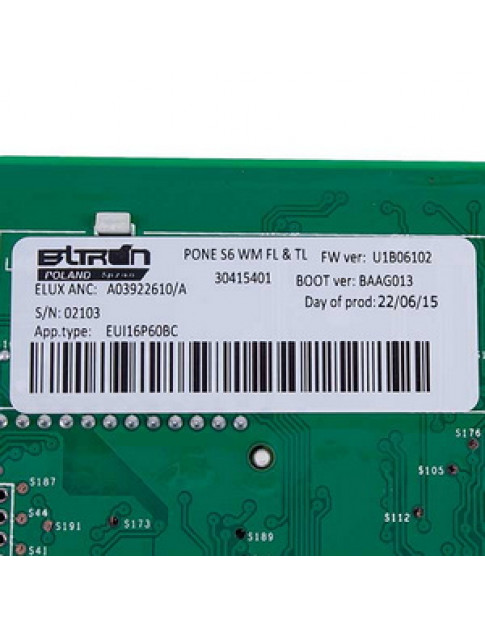 Модуль індикації для пральної машини AEG 4055533360 (без прошивки)