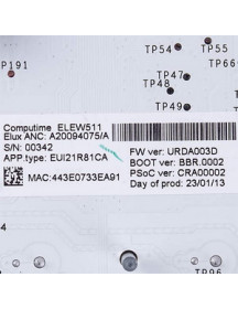 Модуль індикації для пральної машини Electrolux 4055872826 (без прошивки)