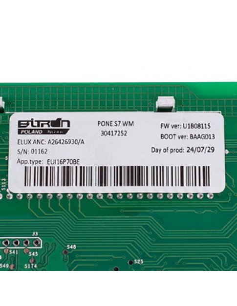 Модуль керування для вертикальної пральної машини Electrolux 4055898672 (без прошивки) Модуль керування для вертикальної пральної машини Electrolux 4055898672 (без прошивки)