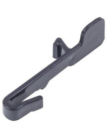 Фіксатор (защібка) правий полки дверей для холодильника Gorenje 407846