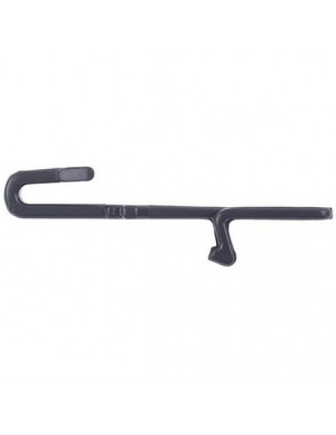 Фіксатор (защібка) правий полки дверей для холодильника Gorenje 407846