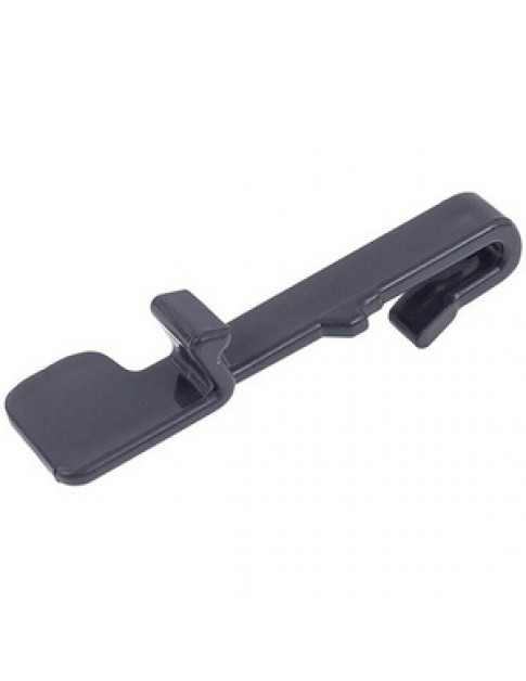 Фіксатор (защібка) правий полки дверей для холодильника Gorenje 407846