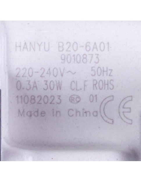 Candy 41018403 Помпа в зборі Hanyu 30W B20-6A01 для пральної машини Candy 41018403 Помпа в зборі Hanyu 30W B20-6A01 для пральної машини