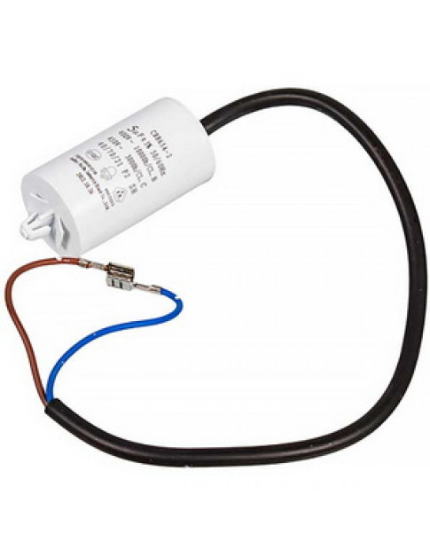 Пусковий конденсатор 5uF 400V (2 виводи) EPCOS 4121072286 для холодильника Beko Пусковий конденсатор 5uF 400V (2 виводи) EPCOS 4121072286 для холодильника Beko