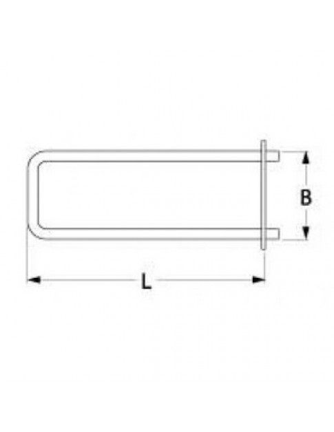 ТЕН універсальний нагрівач для Mareno 415088 1000Вт, 220В, фланець 175х32мм