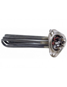 Тен бойлера для посудомийної машини Zanussi, Electrolux 416128 4500W 230V L=265mm B=30mm