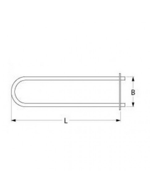 ТЕН нагрівач для Mareno 416572 1000Вт, 230В, фланець 100х22мм